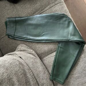 Elegant Green Women's Pants